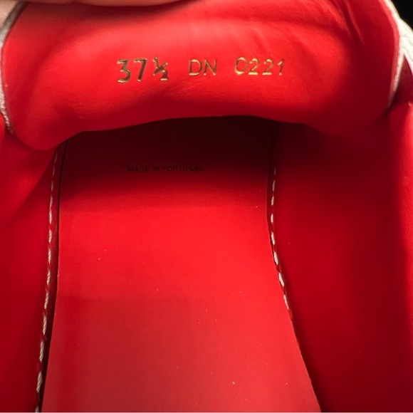 Givenchy Red/White Shoes | Urban Street Sneakers | Size 37.5 - Picture 8 of 10